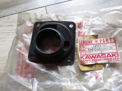 Bota tapa carburador Kawasaki 1971 75 F6 F7 14038-027 OM19 NUEVO OEM Foto 1 de 4