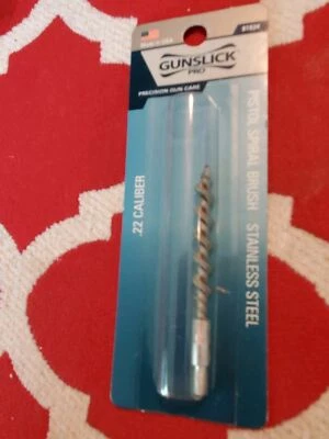 Gunslick Pro Pistol Bore Brush .22 Caliber Spiral Stainless Steel New - Image 1 of 2