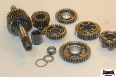 2007 Honda VTX1300 Engine Motor Transmission Tranny Gears 23210-mea-670 Foto 1 de 4