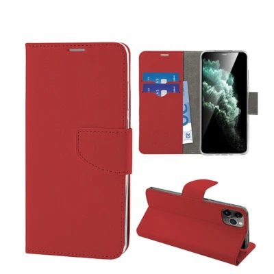 Custodia per Cellulare ASUS Zenfone Max 4 ZC554KL Rossa con Stand e Slot Carte - Immagine 1 di 4