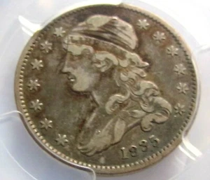  1835 Bust Quarter PCGS VF30  very nice - Picture 1 of 6