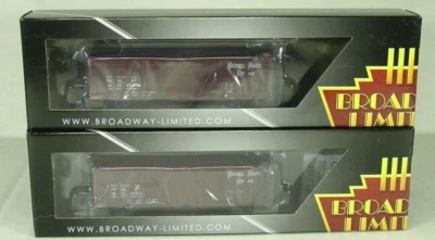 BROADWAY LIMITED N SCALE STOCK CAR NICKEL PLATE (NO SOUND) 2-PK 6592 - Image 1 of 3