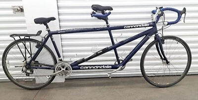 Cannondale Road T3000 Tándem Phil Wood Shimano XTR Magura Size F Medium/R Small - Image 1 of 4