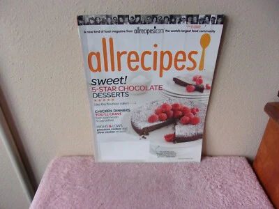 ALL RECIPES MAGAZINE   SWEET....5-STAR CHOCOLATE DESSERTS.. FEB / MARCH , 2015 - Image 1 of 4