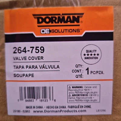 Cubierta de válvula Dorman 264-759 se adapta a los modelos General Motors y Saab NUEVO  Foto 1 de 2