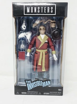 Figura de acción Jada Toys 6" Universal Monsters: The Invisible Man Foto 1 de 3