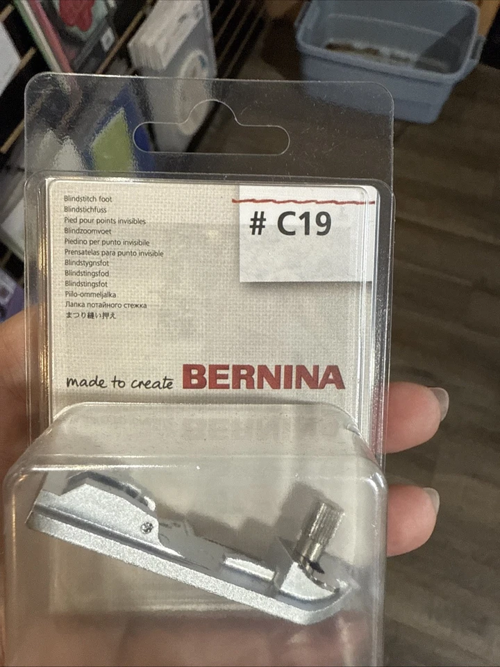 Genuine Bernina Blindstitch Foot #C19 Part #103784.70.00 (New) - Image 1 of 1