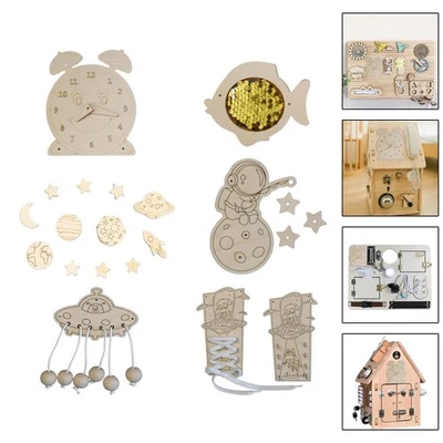 Montessori Travel Toy Cognitive Growth Busy Board für Kleinkinder Kinder - Bild 1 von 2