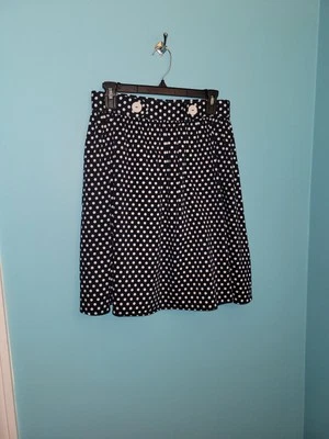 Falda de coqueteo a lunares Modcloth talla Mediano Foto 1 de 4
