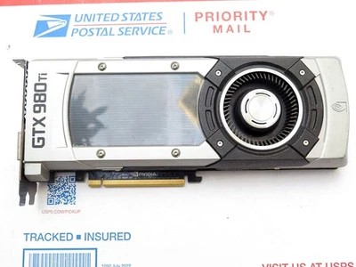 NVIDIA GeForce GTX 980 Ti 6GB PCIe Video Graphics Card GPU - Image 1 of 4