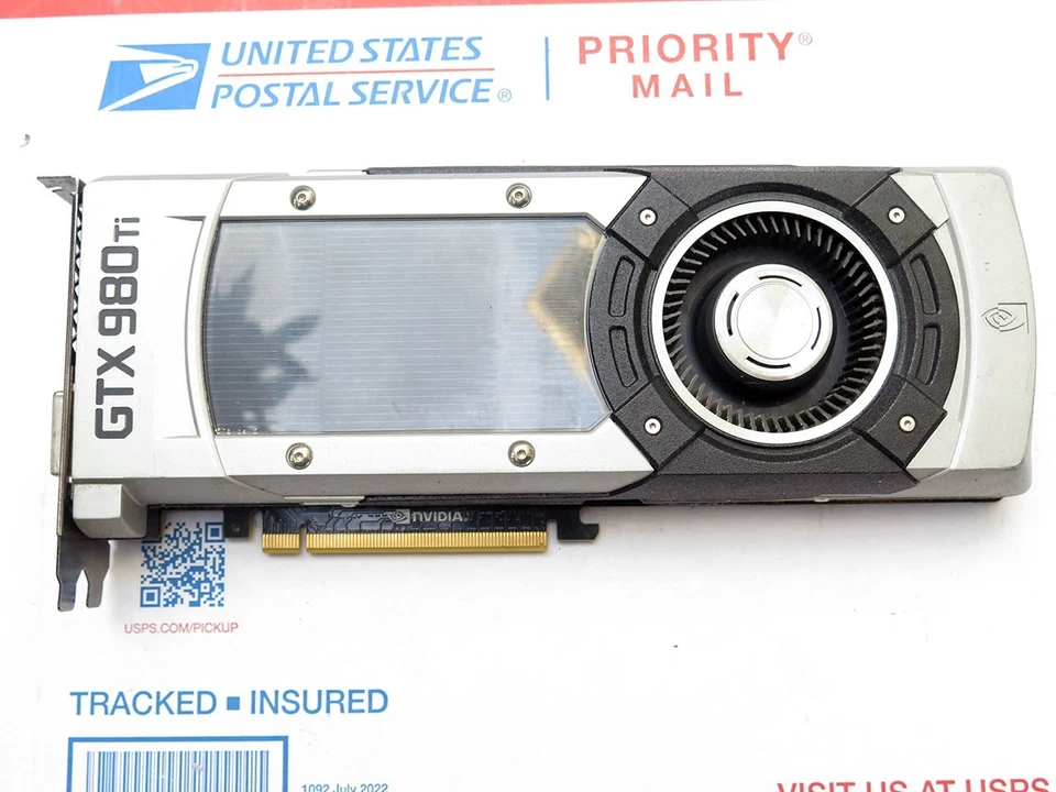 NVIDIA GeForce GTX 980 Ti 6GB PCIe Video Graphics Card GPU - Image 1 of 4