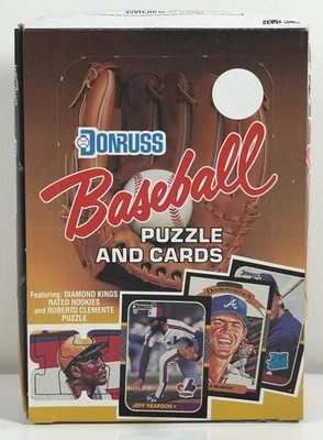 Caja de cera de béisbol Donruss 1987 Foto 1 de 2