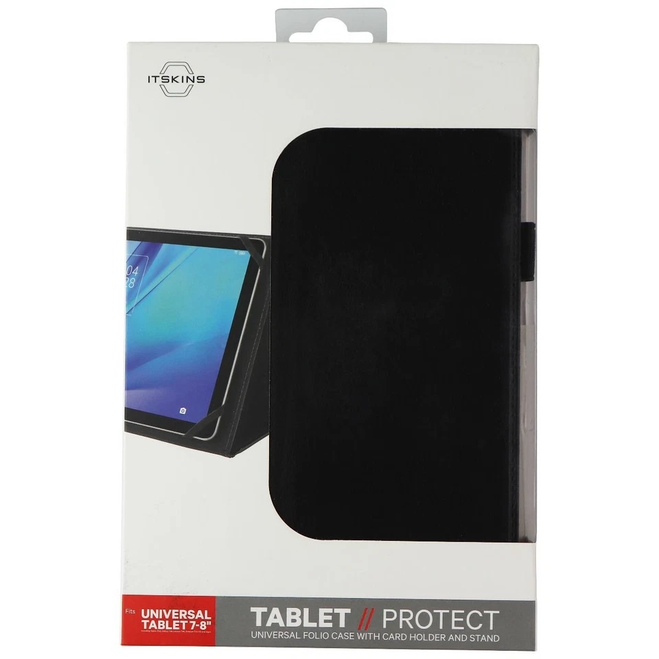 Coque Universelle ITSKINS Protect Pour Tablettes De 7-8 Pouces - Noir - Photo 1/1