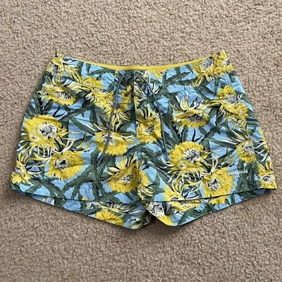 Pantalones Cortos Pataloha Patagonia Mujer Amarillo Estampado Floral Talla 6 Foto 1 de 4