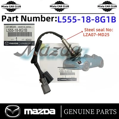 2010-2012 OEM Mazda CX-7 2.5L sensor de oxigênio, sensor de relação combustível ar L555-18-8G1B - Imagem 1 de 4