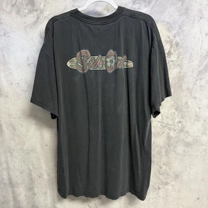 Vintage Y2K SideOut T Shirt Mens 2XL 24.5x29.5 Surf Skate 2000s Streetwear - Picture 1 of 17