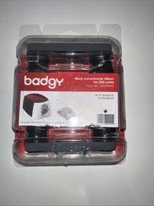 Evolis Badgy Black Monochrome Ribbon for 500 Prints - CBGR0500K Fast Post AU - Bild 1 von 2