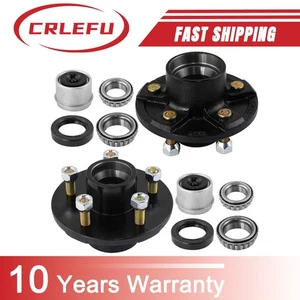 Kits de buje de remolque de 5 orejetas con eje de 3500 lb 5x4,5 kits de buje de remolque 5 en 4,5 - Imagen 1 de 8