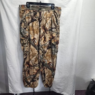 Outfitters Ridge Camouflage Pants L 36-38 Drawstring Leg Inseam 29 1/2 - Image 1 of 4
