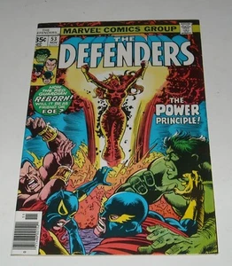 DEFENDERS # 53 MARVEL COMICS 1977 KEY ISSUE LUNATIK & PRESENCE 1st APP CLEA SOLO - Picture 1 of 8