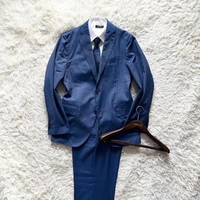  Traje lana azul LARDINI buen estado talla 48 Foto 1 de 4