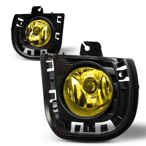 Halogen Fog Light Kit With Amber Lens Fits 2014-2016 Scion TC - Picture 1 of 6