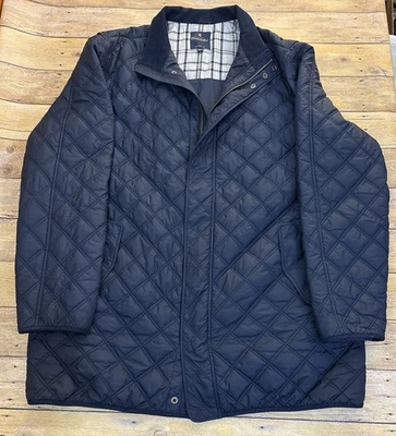 Brooks Brothers Diamond Quilted Jacket Mens 2XLT Big & Tall Thermore Insulated - Image 1 of 4