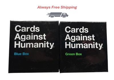 Novo - Cartões Contra a Humanidade - Caixa Azul e Caixa Verde MultiPack - Imagem 1 de 4