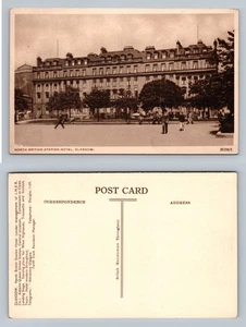 Glasgow, Scotland, North British Station Hotel Front View Vintage Postcard - Picture 1 of 3