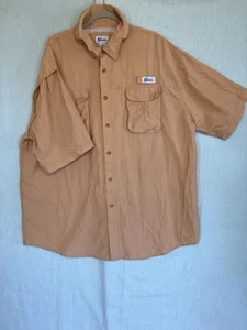 World Wide Sportsman Herren Gr. 4XL Angler belüftet Angelhemd Relaxed Fit orange - Bild 1 von 7
