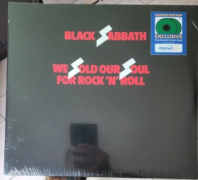 Black Sabbath Warner Bros We Sold Our Soul For Rock N' Roll Green Viny LP Ozzy Foto 1 de 3
