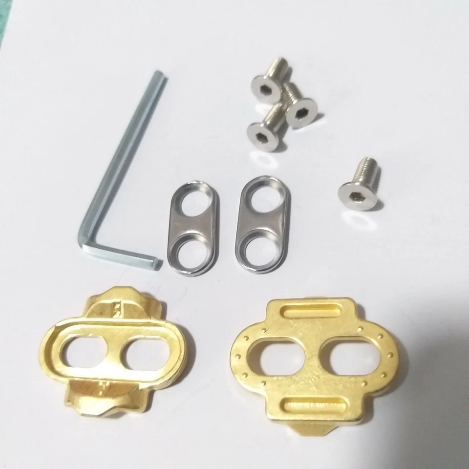 Bicicleta de carretera MTB batidor de huevos para zapata de pedales manivela sin clip hermanos caramelo 3 TACOS * Foto 1 de 1