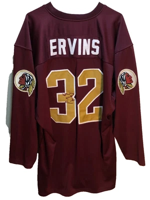 Ricky Ervins #32 Washington Redskins NFL Mitchell Ness NFC 75th Jersey 56 Tags - Image 1 of 3