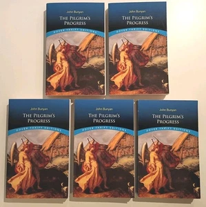 The Pilgrim's Progress Class Set Book Club Lot Of 5 John Bunyan Dover Very Good  - Imagen 1 de 4
