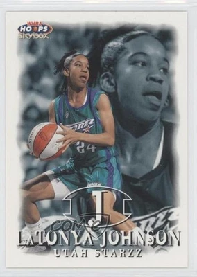 1999 WNBA Hoops Skybox LaTonya Johnson #78 Rookie RC - Image 1 of 2