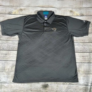 Vintage Reebok Jacksonville Jaguars Polo Shirt Mens XL NFL Grey Embroidered Logo - Picture 1 of 13