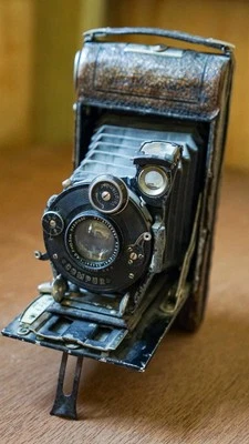 Cámara plegable Voigtlander Braunschweig Anastigmat Skopar 4,5/105 mm mm lente Compur Foto 1 de 4