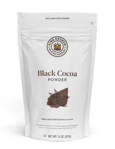Black Cocoa: Dutch Processed Cocoa Powder for Baking - Intense Dark Chocolate... - Picture 1 of 5