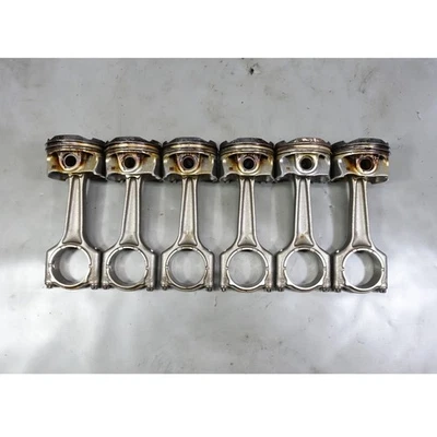 Juego de 6 pistones y bielas de motor BMW G30 540i 840i X5 B58 19-23 36 k OEM Foto 1 de 4