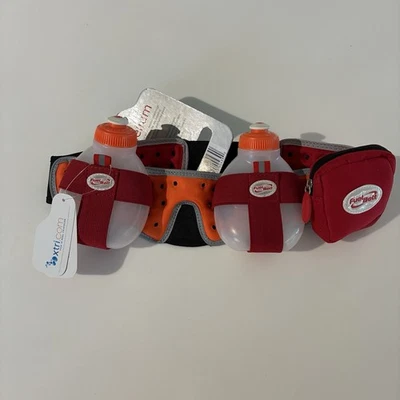 Cinturón de hidratación FuelBelt Helio 2 botellas para correr nuevo con etiquetas talla S 27-29 Foto 1 de 4