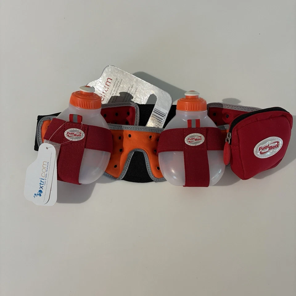 FuelBelt Helium 2-Bottle Hydration Belt Running NWT Size S 27-29 - Image 1 of 4