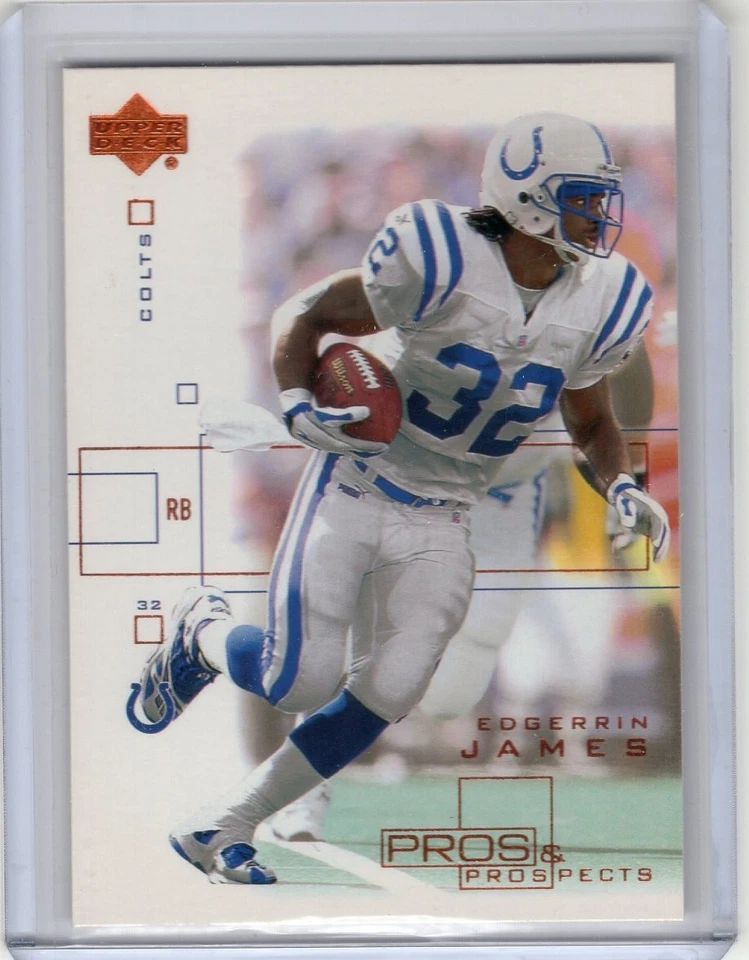 EDGERRIN JAMES 2001 Upper Deck Pros & Prospects #37 - COLTS - Image 1 of 1