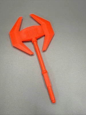 老式 1994 年 TYCO Axeman Battletech 机器人斧头武器原装零件 — 第 1/4 张图片