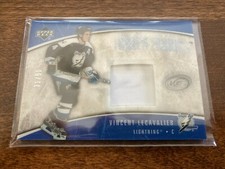 2005/06 Upper Deck Ice Frozen Fabrics Patch Vincent Lecavalier 31/50 FFP-VL