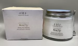 Mousse corpo senza età FHF Farmhouse senza profumo Moon Dip Back to Youth NUOVA 8 fl oz - Foto 1 di 7