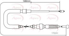 APEC Rear Brake Cable for Volkswagen Bora TDi PD ASZ 1.9 Jun 2001 to Nov 2005
