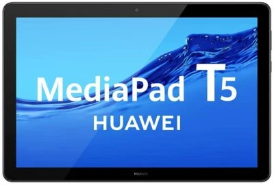 HUAWEI MediaPad T5 10.1in 16GB Black Tablet - Android 8.0 (Oreo)-Grade B - Image 1 of 4