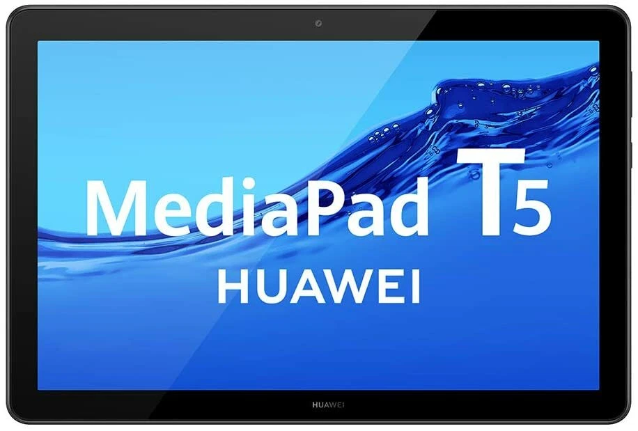 HUAWEI MediaPad T5 10.1in 16GB Black Tablet - Android 8.0 (Oreo)-Grade B - Image 1 of 4