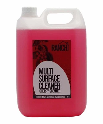 Multi Purpose Cleaner Cherry Fresh Disinfectant Removes 99.99% Bacteria 5L - 20L