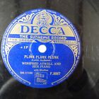 78Rpm Winifred Atwell Plink Plank Plunk  Serenata  Decca F9997